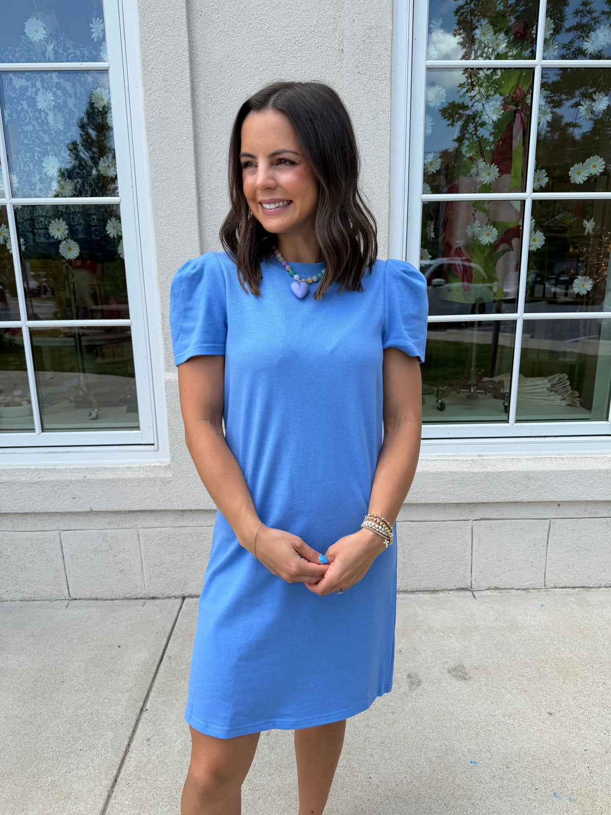 Carolina Blue T-Shirt Dress