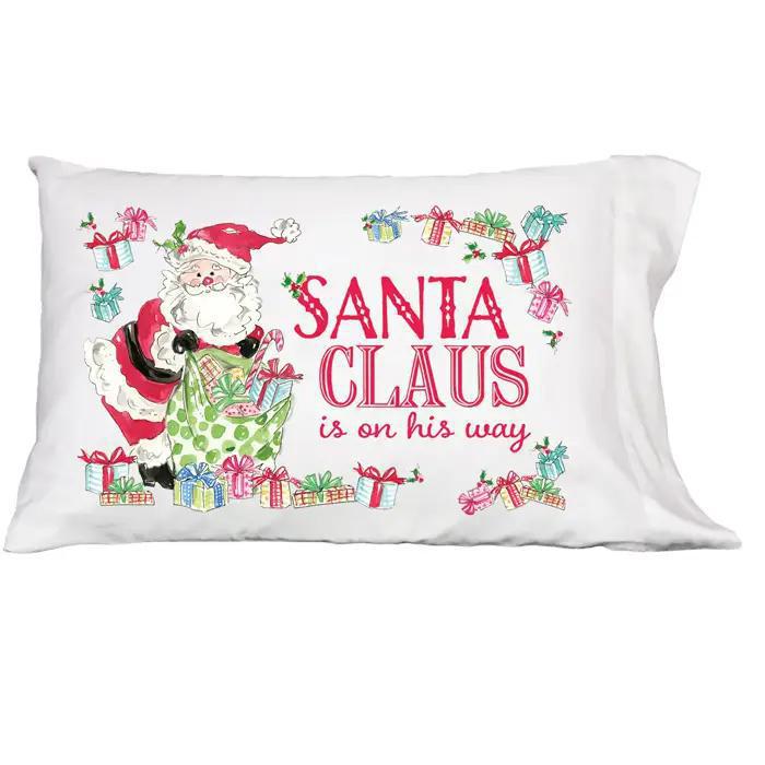 Santa Clause is on his...Pillowcase
