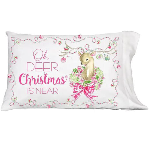 Oh Deer, Christmas... Pillowcase