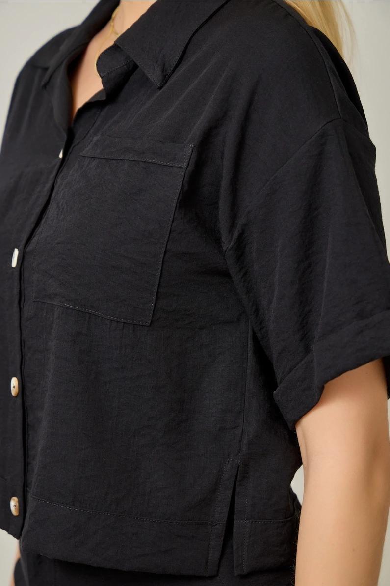 Black Soft Wash Viscose Set