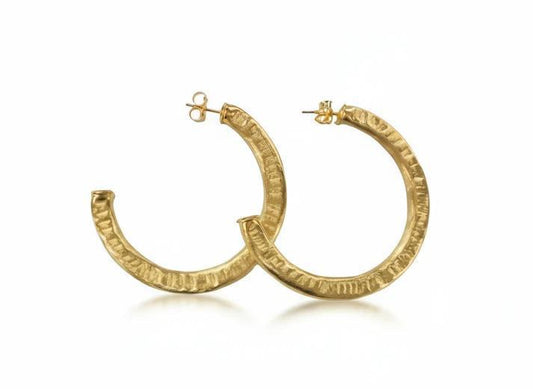Hammered Gold Small Arlene