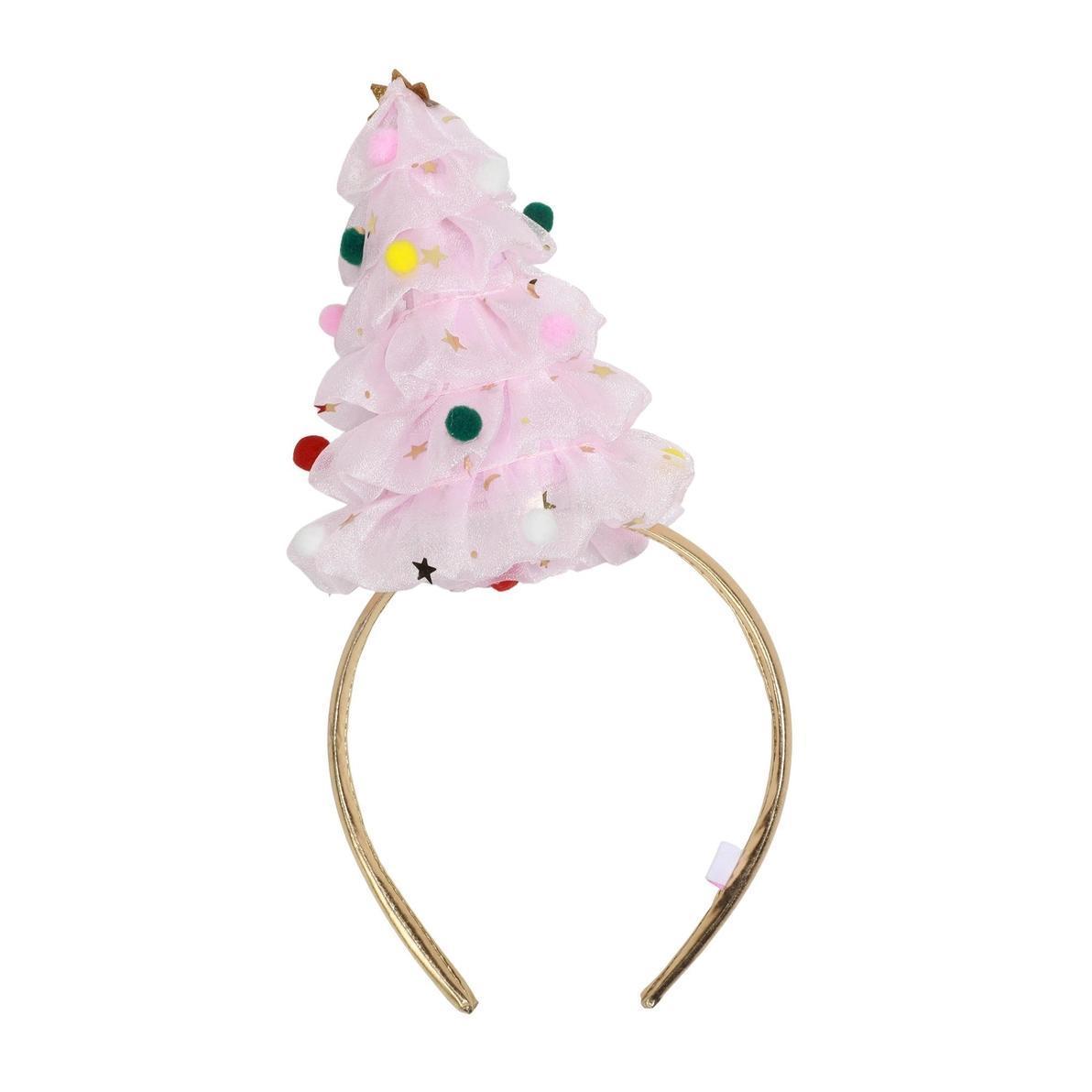Tree Pink Tulle Headband