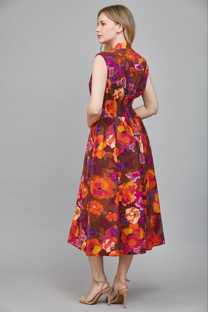 Fall Multi Front Zip Midi