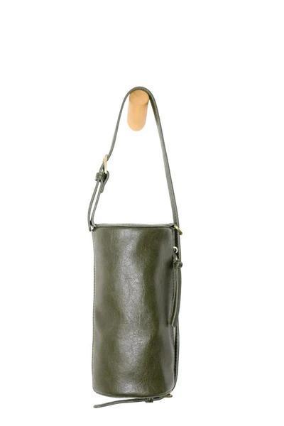 Dark Olive Vixen Convertible  Barrel Crossbody