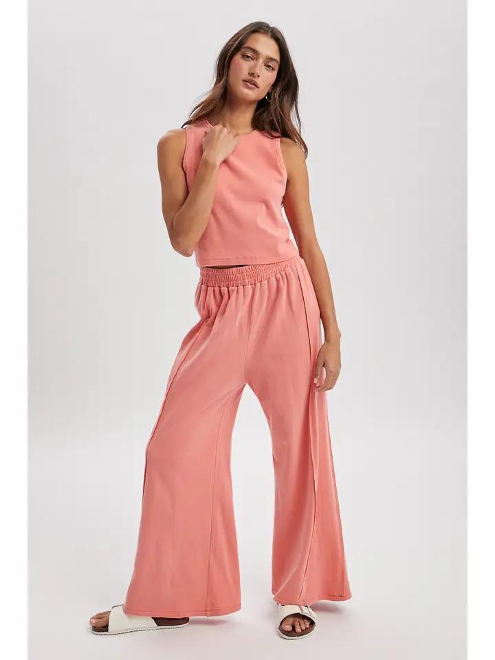 Papaya Tank and Pants Set