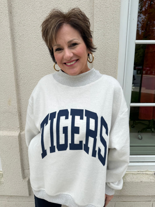 Tigers and War Damn Reversible Sweatshirt
