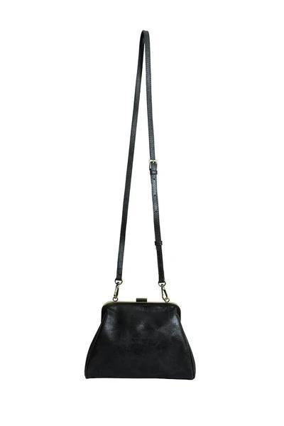 Black Elsa Small Frame Crossbody