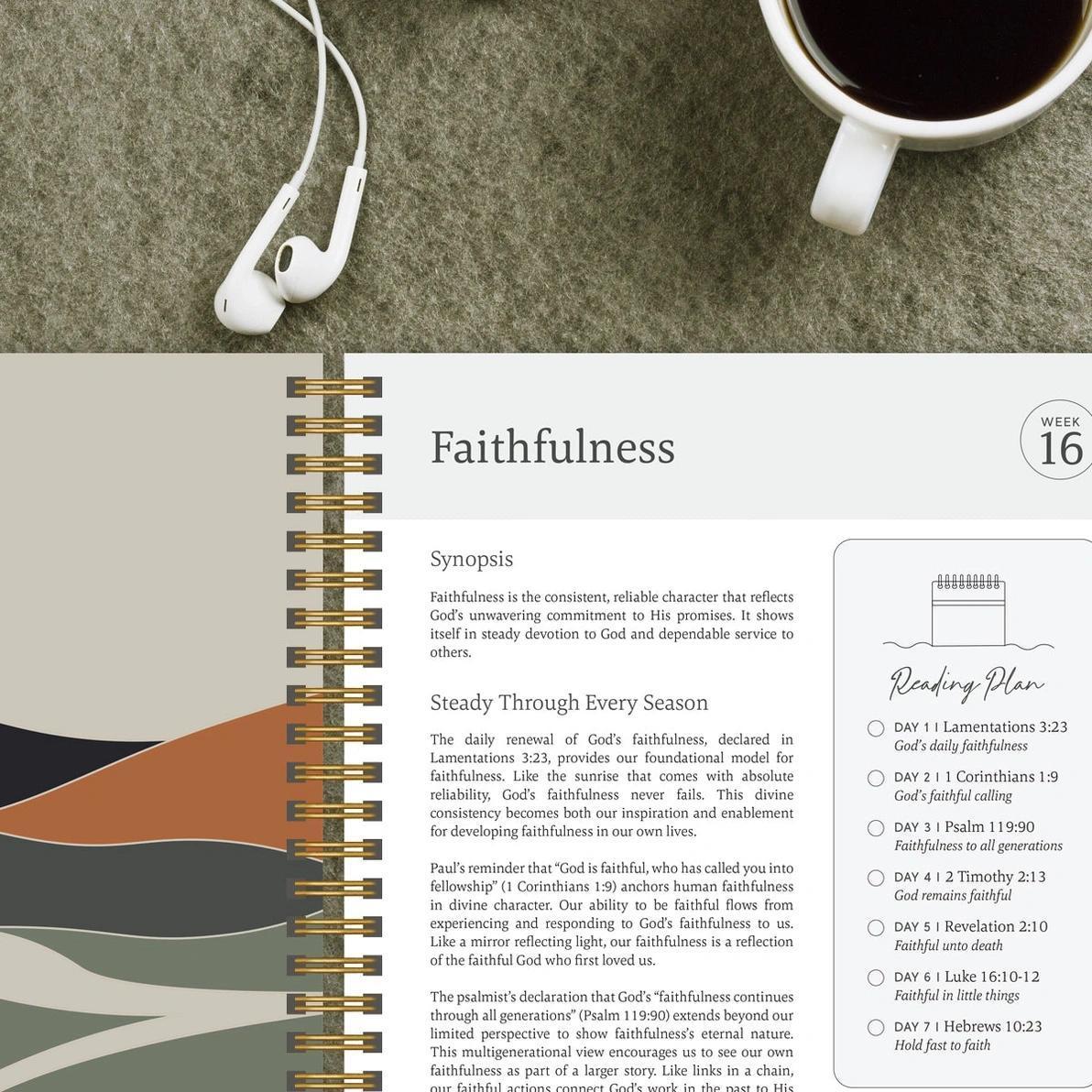 The Bible in a Year: 52 -Week Journey Through God's Word (Hrdcvr)