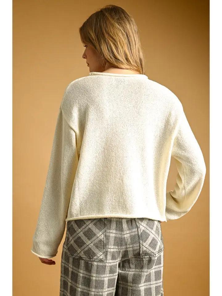 Cream Lightweight Cardi