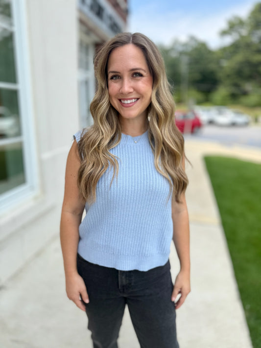 Cloud Knit Sweater Vest