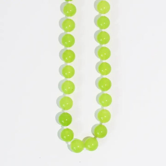 Green Love Big Necklace