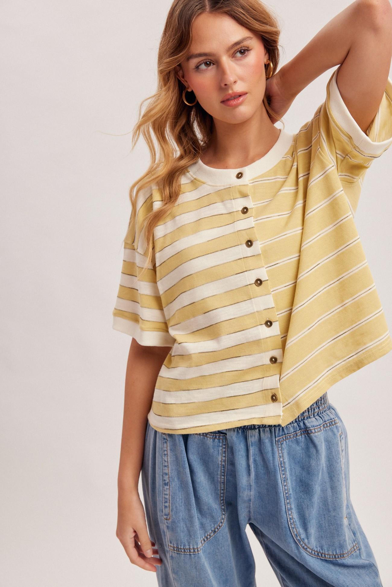 Matcha Latte Relaxed Cardi Tee