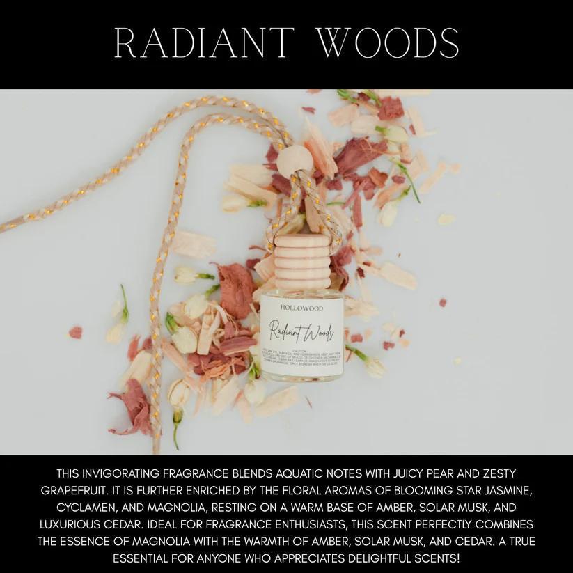 Radiant Woods Car Diffuser