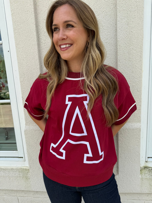Dark Red Gameday Sweatshirt