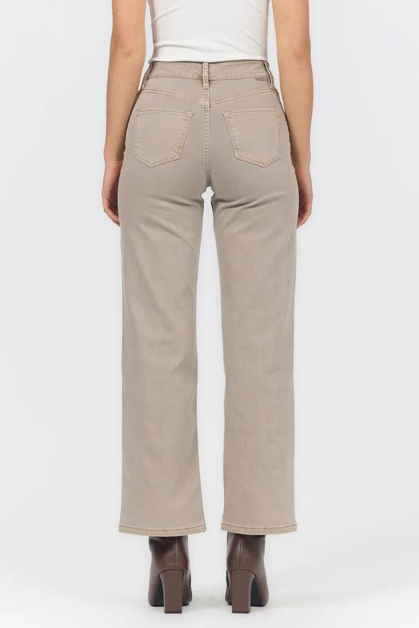 Mink Holly Straight Leg Jean