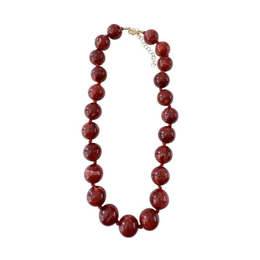 Mabry Maroon Necklace