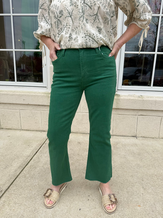 Green HR Cropped Flare
