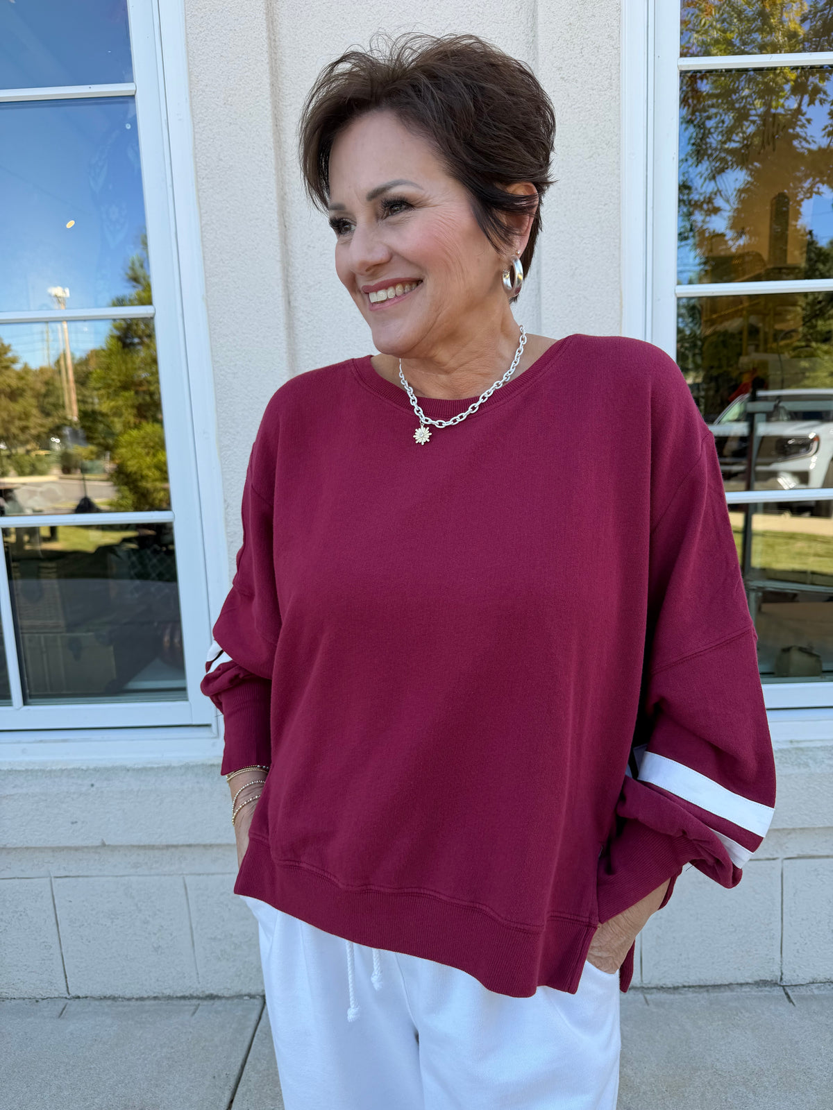 Tibetan Red Trenton Top