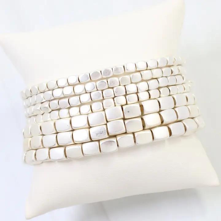 Durham Square Stretch Bracelet Set