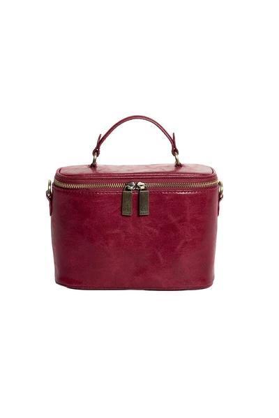 Carmine Red Tilda Vanity Case Crossbody