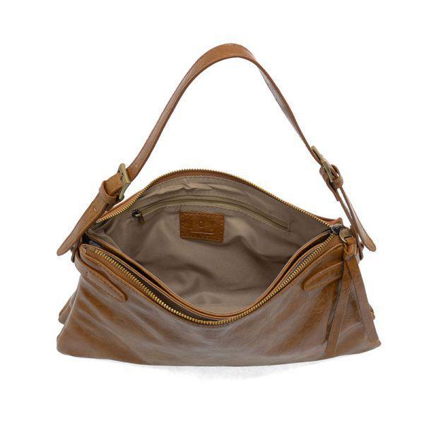 Buck Tan Eve Trapeze Shoulder Bag