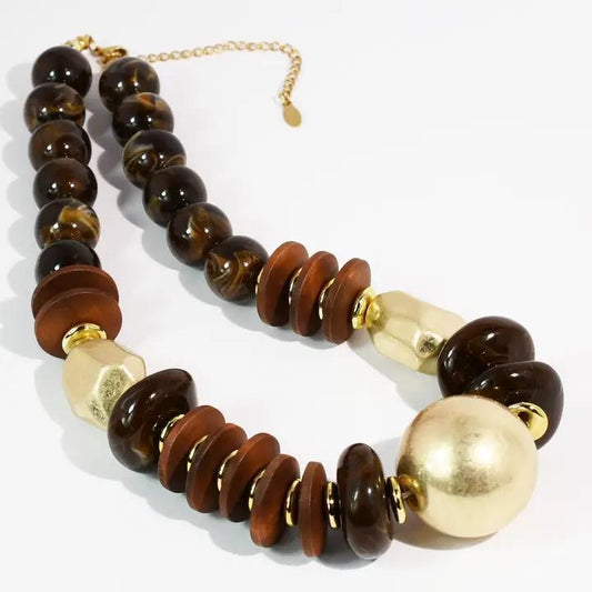 Espresso Necklace