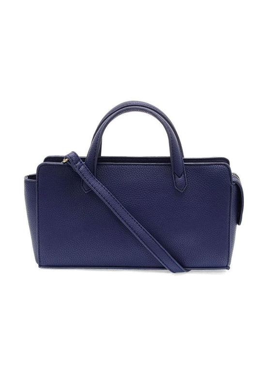 Navy Mira Mini Tote Crossbody