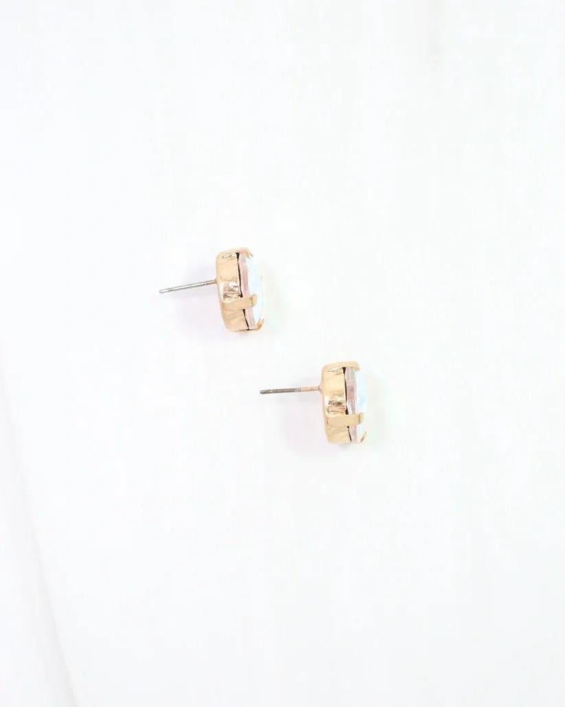 Andi Pink AB Stud Earring