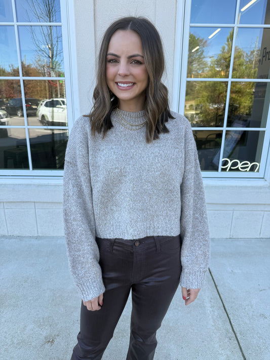 Straw Simple Sweater