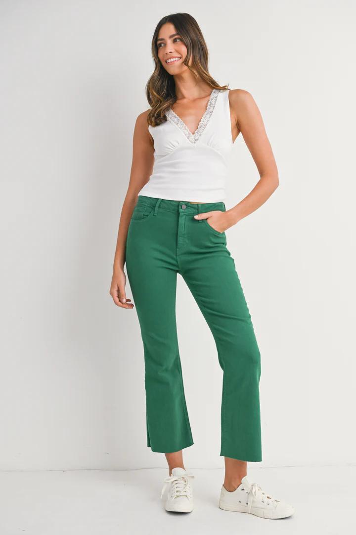 Green HR Cropped Flare