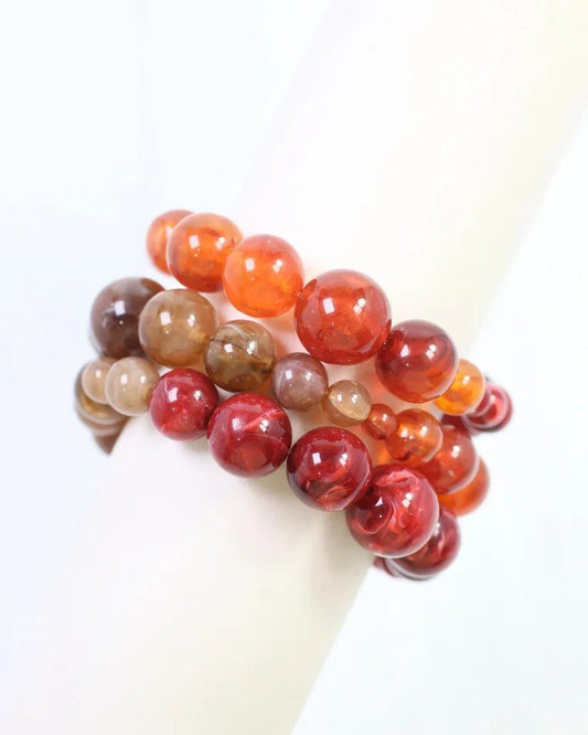 Alexander Wine Multi Bracelet