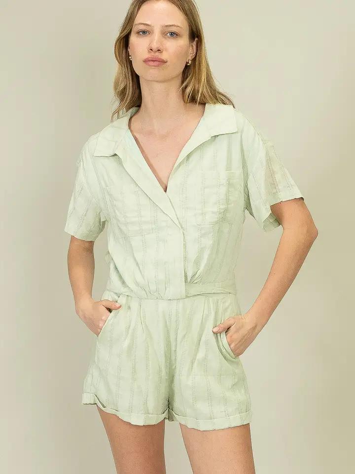 Honeydew Textured 2 Piece Set