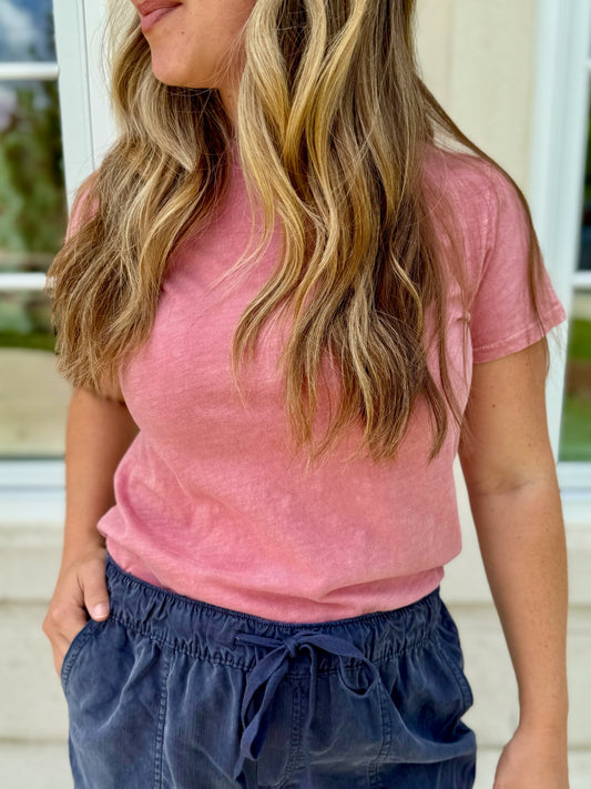 Indigo Classic Tencel Shorts