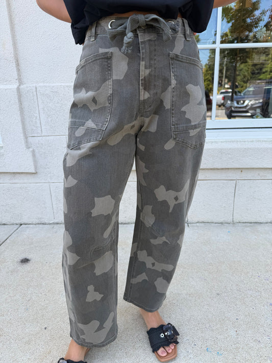 Camouflage Printed Pants