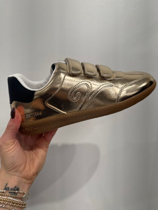 Vintage Havana Gold Foil Low Top