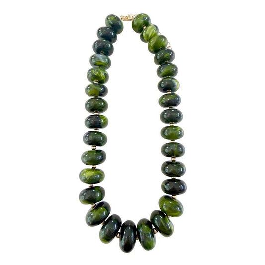 Liberty Dark Green Necklace