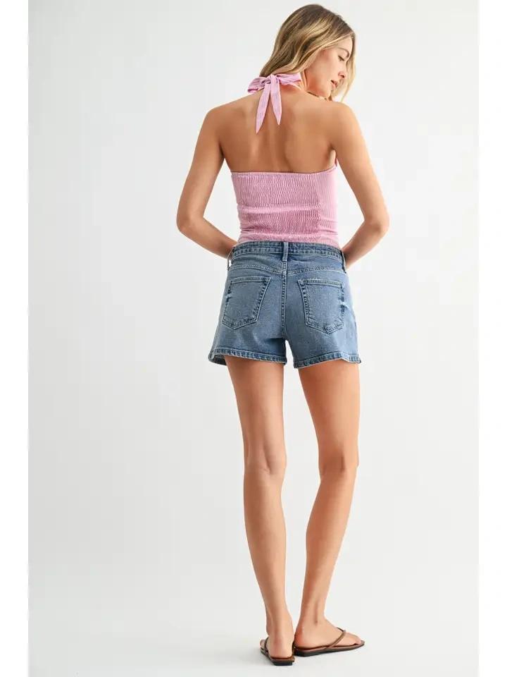 Medium Denim Short