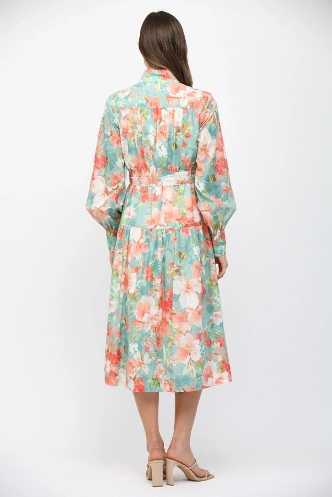 Seafoam Multi Maxi Dress