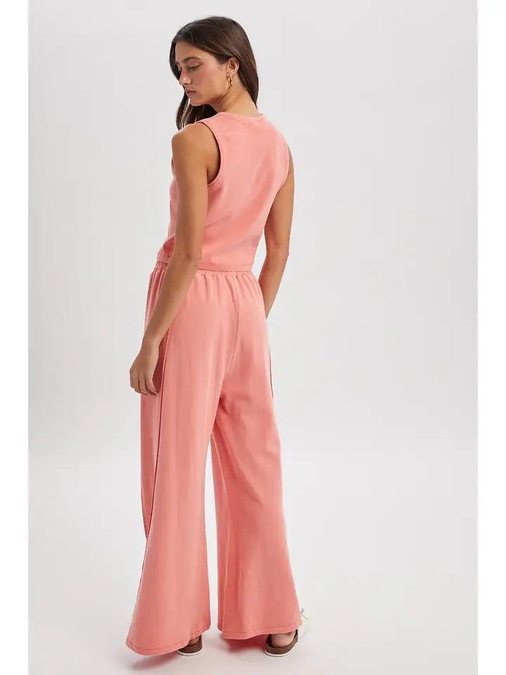 Papaya Tank and Pants Set