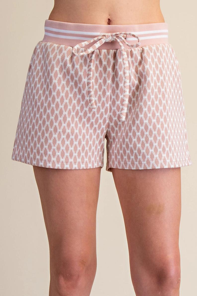 Pink Polo Short Set