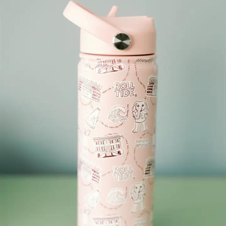 Alabama 18 oz Insulated Water Bottle