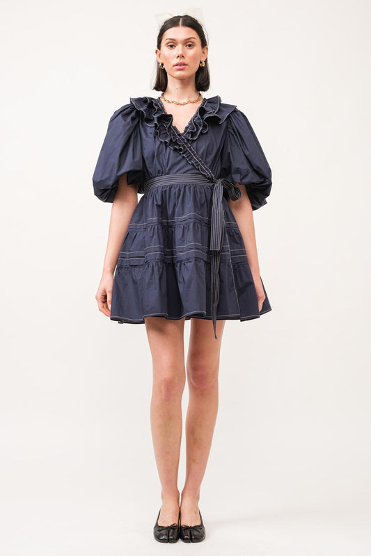 Navy Josefine Dress