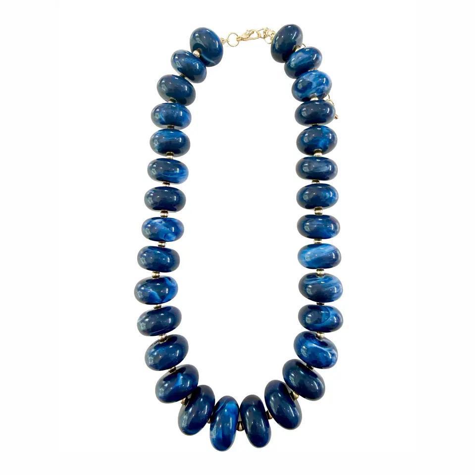 Liberty Navy Necklace
