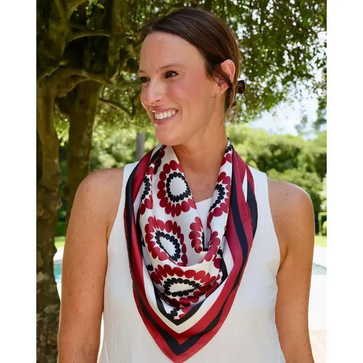 Lucy Floral Scarf Medium