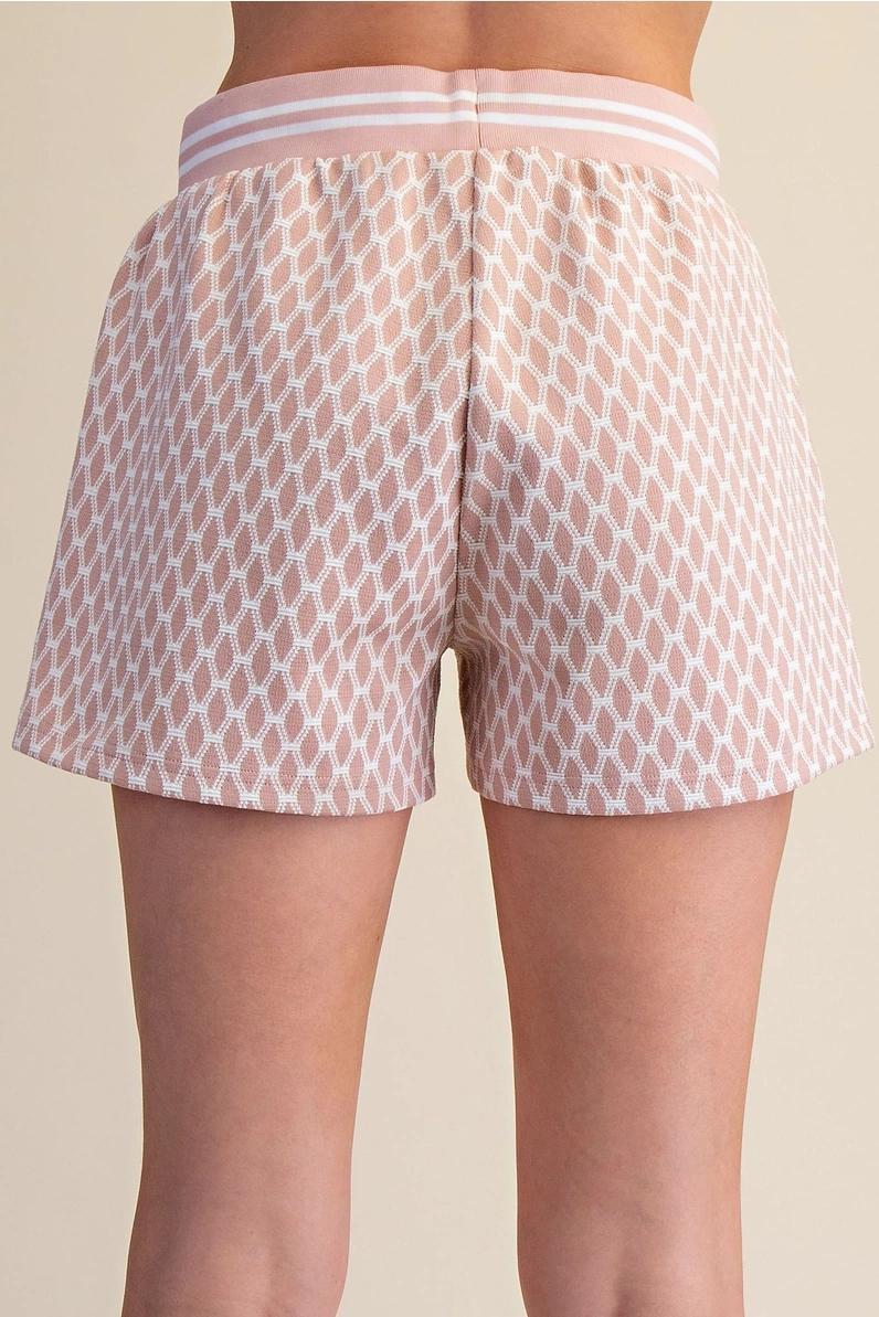 Pink Polo Short Set