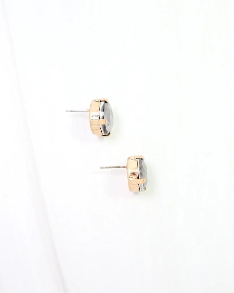 Andi Lg Black Diamond Studs