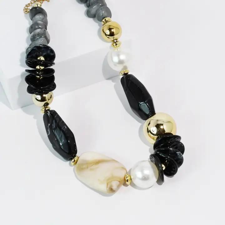 Midnight Pearl Necklace