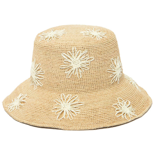 White Sol Bucket Hat