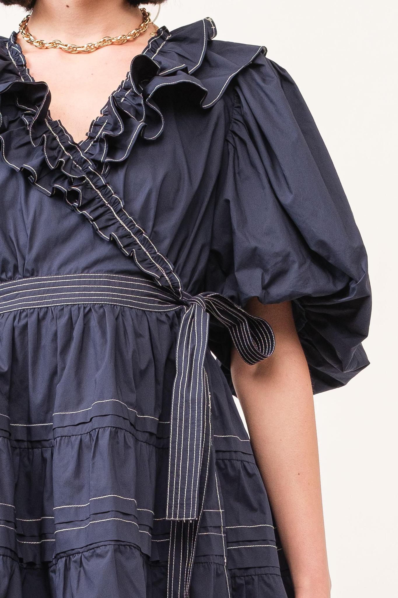 Navy Josefine Dress