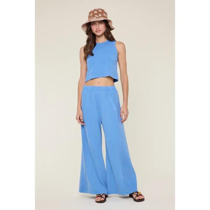 Coastal Palazzo Pant Set